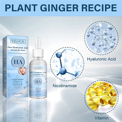 新品30ml Pure Hyaluroonic Acid Serums For Face Facial Moistu