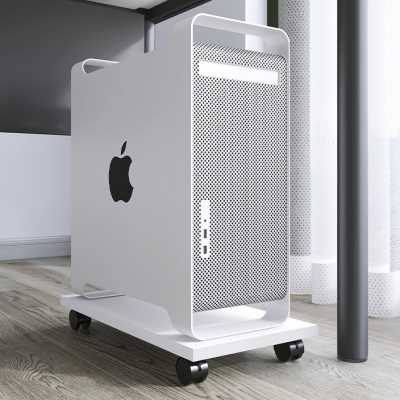 极速主机托架大号电n脑机箱置物架台式主机架带轮底座家用移动滑