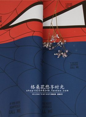 极速superhero spiderman gift wHrap paper礼物包装纸男孩儿童蜘