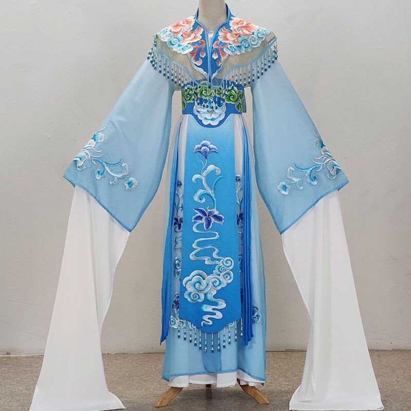 新品新款花旦七仙女吴婉贞连体y戏服戏剧戏曲越剧黄梅戏古装舞蹈