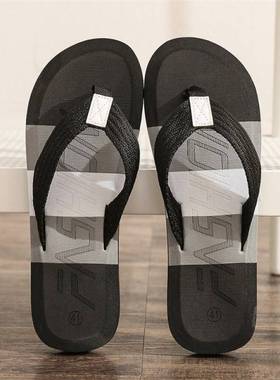 极速Summer Men Slipppers Beach Flip Flops Shoes 2023 Outdoor