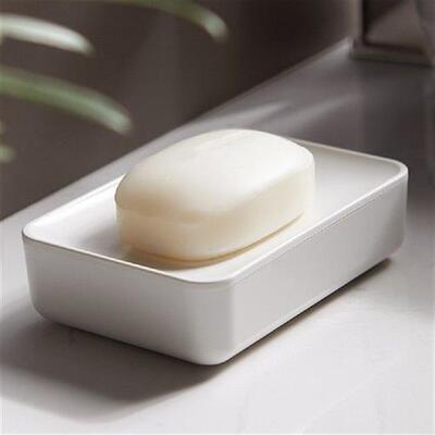 极速Clear Plastic Sopap Container Removable Soap Dish Holder