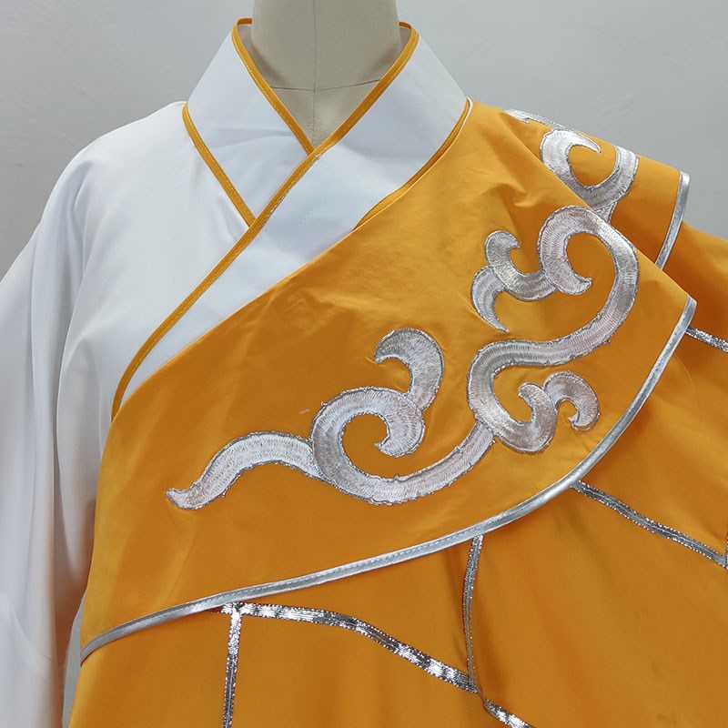 新品越剧戏服新款小生目莲救母灵山思亲和尚服饰戏剧戏Y曲黄梅戏