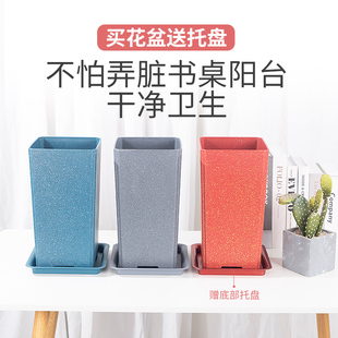 极速芊之岛方形北欧风高款大花盆大花蕙兰花专用R简约小高方兰科