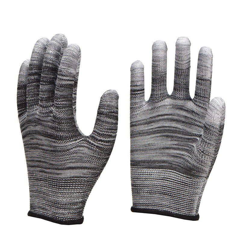 新品手套劳保耐磨工作透气防x滑涂胶皮工地女士干活专用涂指涂掌