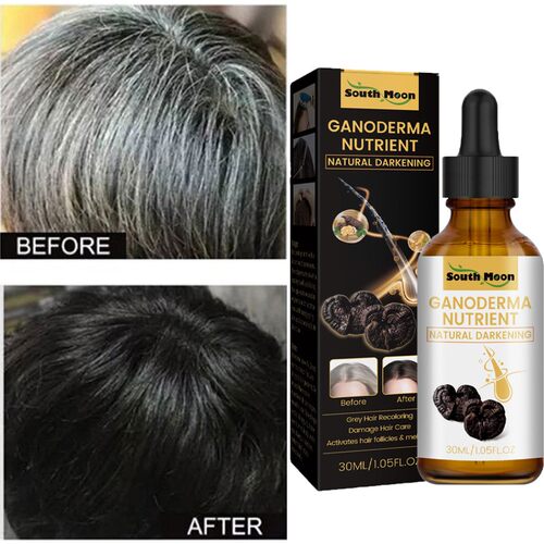 极速Effective Gray White Hair Treatment Serum LiquiVd Natura