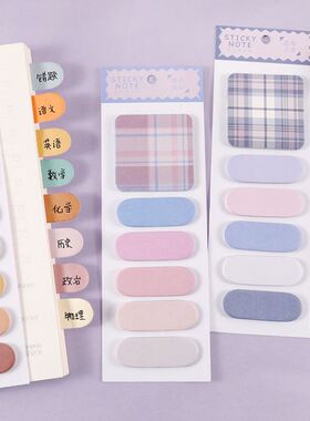 极速.120 sheets/Pack Cute Memo Pad Colorful PSticky Notes St