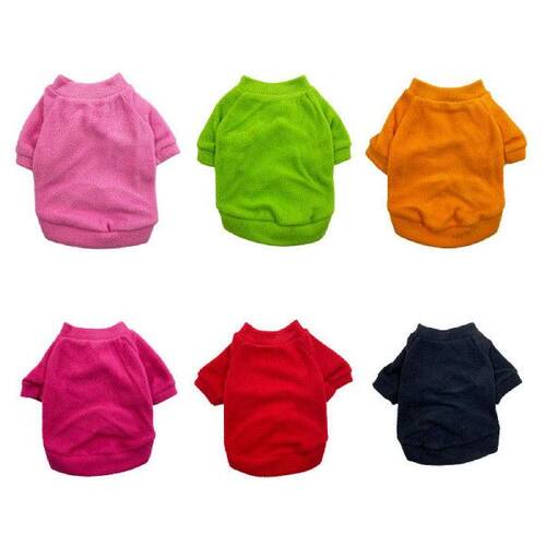 新品Pet Cat Dog Clothes Winter WarEm Pet Dog T-shirt Clothin