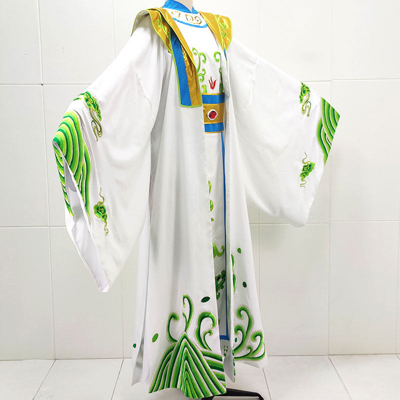 新品戏剧服装越剧小生新款戏服青河王两件套龙袍剧团W舞蹈表演出