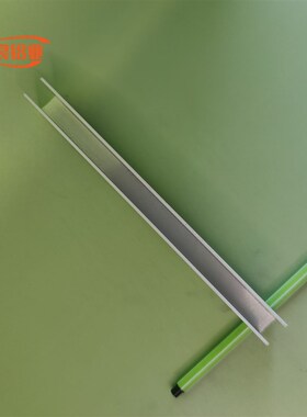 极速白色U型铝槽1j6.5301.8内宽12.9mm铝合金槽铝 导轨铝槽铝