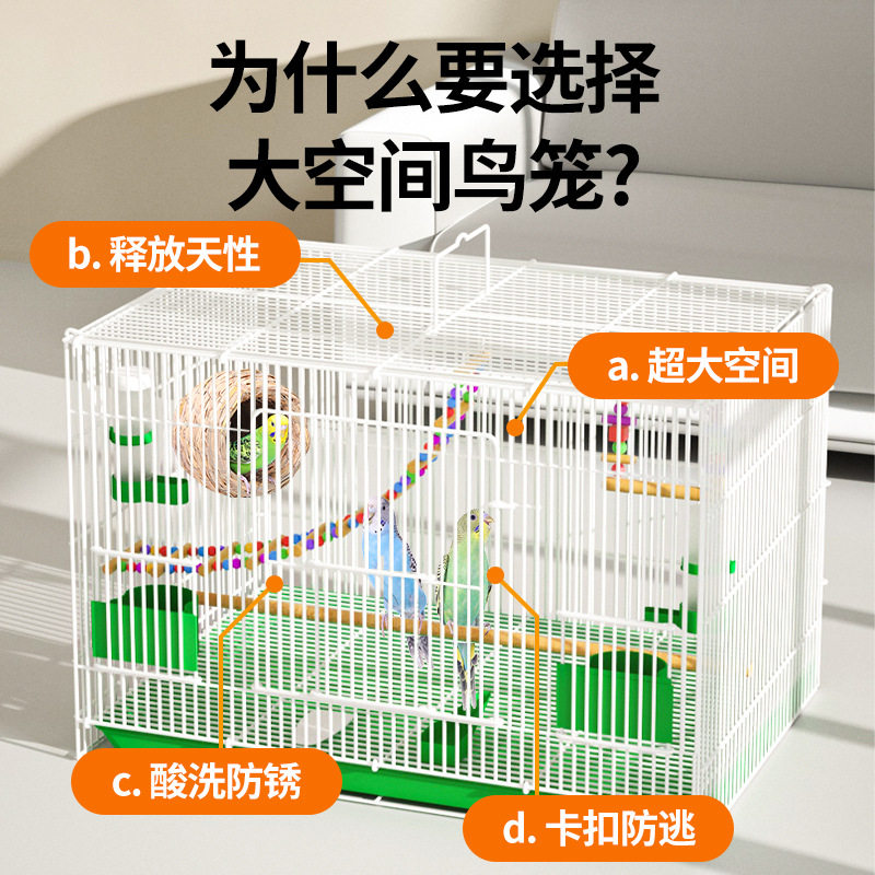 极速鸟笼鹦鹉笼大号鸽p子笼新款家用玄凤牡丹绣眼八哥专用笼子大,畜牧/养殖物资,养殖笼具/鸡笼/兔笼/鸽笼,淘宝优惠券,粉丝福利购,淘宝优惠卷
