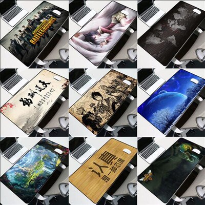 新品超大号加厚游戏滑鼠垫电脑办公桌垫滑鼠垫largKe game mouse