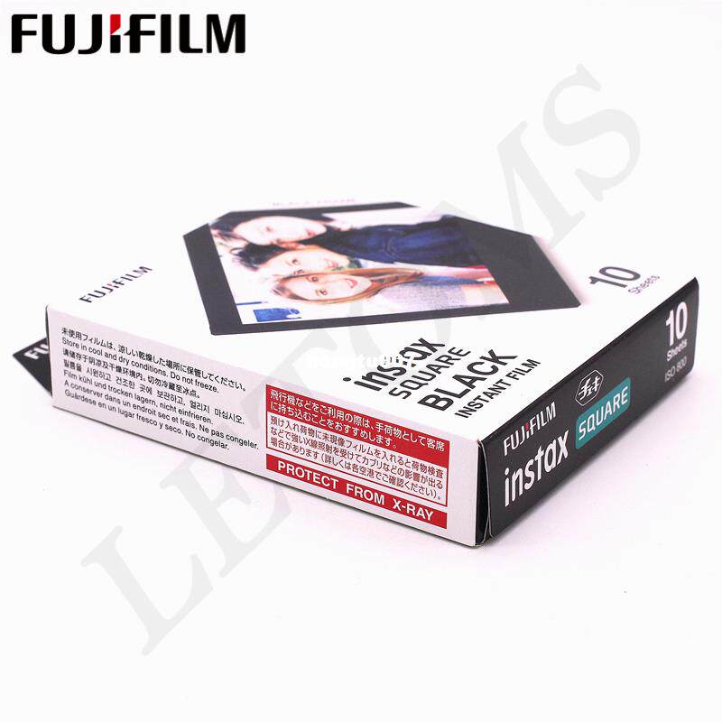 极速2018 Genuine Fujifilm Instax 2E0 Sheet SQUARE Black Fram