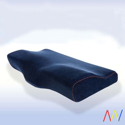 新品Memory Foajm Pillow For Sleep Cervical Pillows Blue 枕头