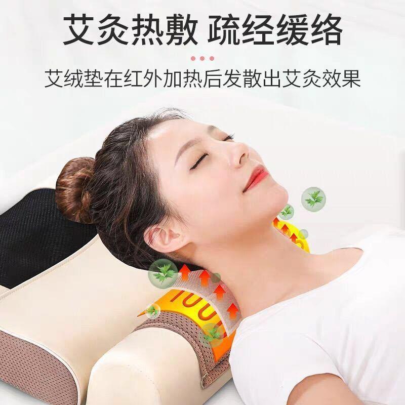 极速2 Inc 1 Massage Pillow Hot Compress Lumbar Massage Instr