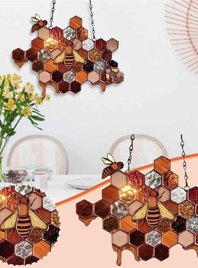 极速Happy Bee&#l39s Day Hanging Sign Indoor Outdoor Door