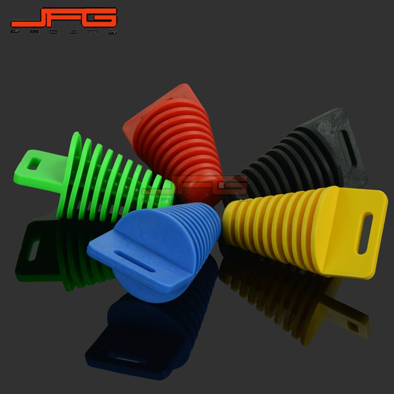 极速适用越野摩托车配件改装x件排气管堵塞防水堵头洗车大小号塞