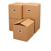 新品 贝瑟斯纸箱子j大号纸盒搬家纸箱打包搬家快递发货纸皮箱60