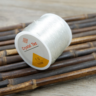 极速0.5-1.5mm Elastic Cord String TransJparent Elastic Threa