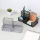 Pen Black esh Pencils CVase Holder 极速3 etal Box Desk