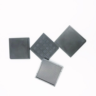 极速2寸芯片盒托片华夫盒u芯粒储存盘裸片晶粒盒Tray盘IC托盘