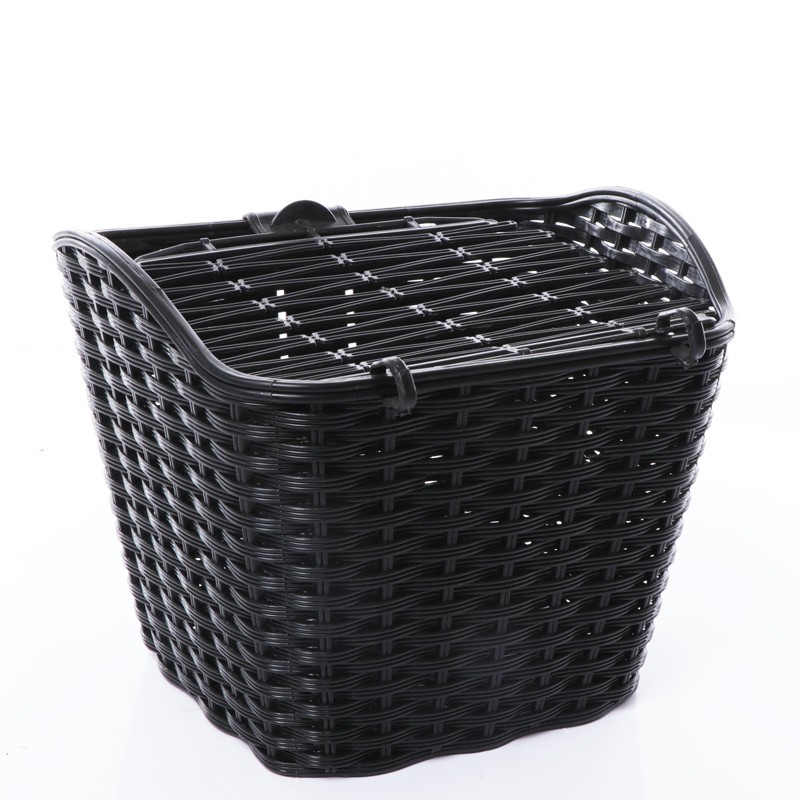 极速自行b车车筐电动车前车筐折叠车篓山地车单车复古菜篮子通用