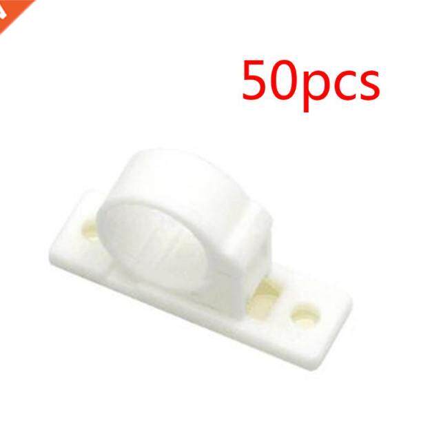 极速50pcs Selif Adhesive Car Wire Tie Cable Clips Fixer Hold