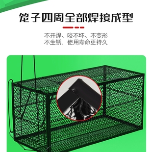 极速捕猫笼抓猫神器捕猫神器全自动捕猫笼子捉猫T笼逮猫神器野猫