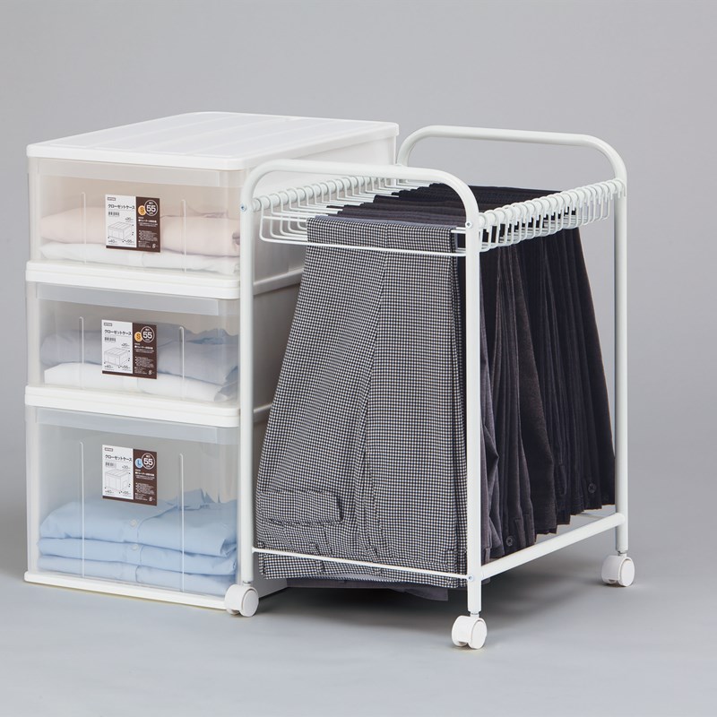 极速裤子收纳神器多层裤架子裤夹子裤子衣架家用衣柜X收纳裤挂架