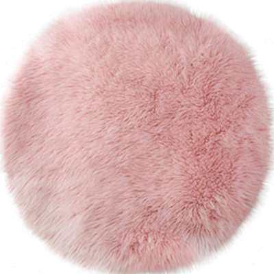 极速长毛绒d地毯卧室床边毯子衣帽间化妆台装饰网红直播拍照圆形