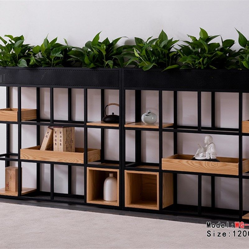 极速办公室屏风i花架隔断柜简约置物架收纳柜饭厅铁艺花槽矮柜绿,商业/办公家具,花槽柜,淘宝优惠券,粉丝福利购,淘宝优惠卷