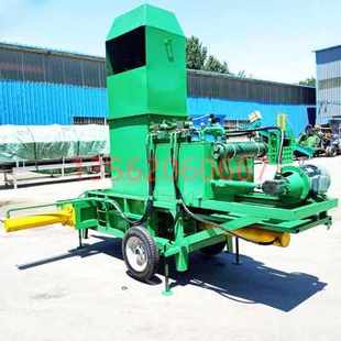 极速厂促促新销青储打包机玉米秸秆压缩打捆机P蒜皮黄贮牧草套袋