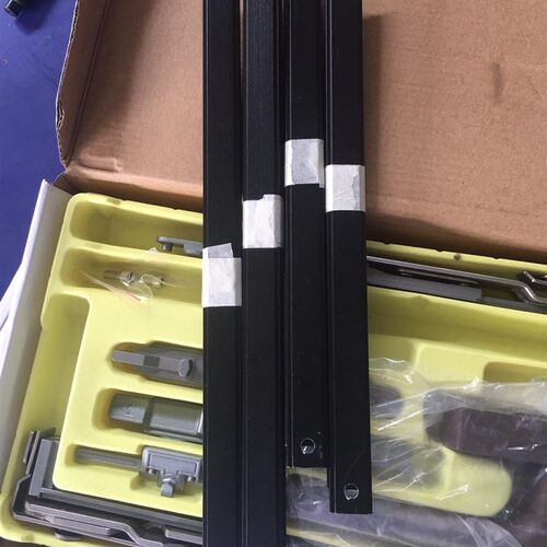 极速传动连杆断桥铝合金门窗联动锁条I平开内开内倒W窗户配件防腐