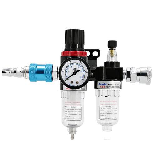 气压调压阀AFC2000空压机油水分离器气泵过滤器二联件AFR减压阀