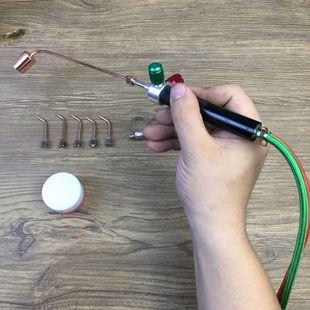 美国氧气焊枪液化气高温火枪金银熔化焊接首饰乙炔煤气打金工具