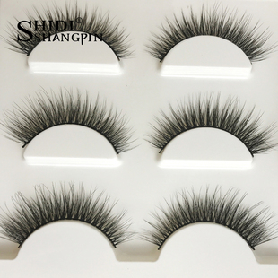 极速New 3 pairs natural false eyelaFshes fake lashes long ma
