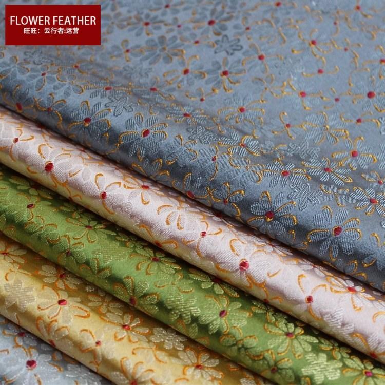 极速Chinese style jacquard silk fabric Jcheongsam baby cloth