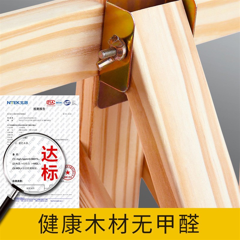 极速画板画架套装画画工具美v术生用品儿童素描绘画折叠油画架支