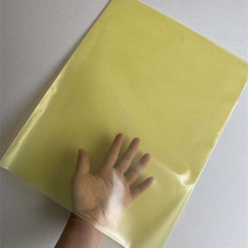 极速PE黄色平口袋20丝加厚彩色塑D料包装袋螺帽袋汽配袋分类袋子1