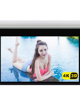 极速经科JK电动遥控拉线投影幕布H3-FI/2t玻纤拉绳幕白幕10Z0寸4: