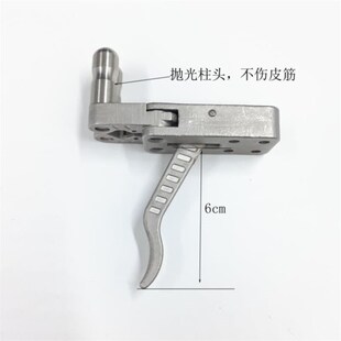 极速猫头鹰弓头40撑头不锈钢弹弓A配件1.0加厚40宽皮筋长拉户外竞