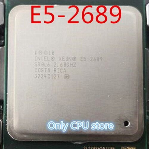 极速/ Xeon E5-2689m cpu 8 core 16 thread 2.6G official versi