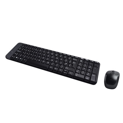 极速Logitech MK220 104 Keys Keyboard 1000LDPI Mouse Set USB