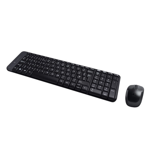 极速Logitech MK220 104 Keys Keyboard 1000LDPI Mouse Set USB