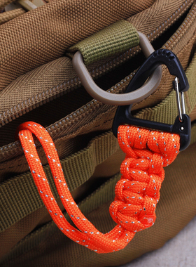 极速19 Styles Outdnoor Paracord Keychain Lanyard Parachute C