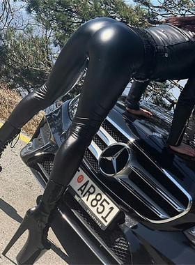 极速S-5XL Plus Size Winter PUy Leather Leggings Women  Thick