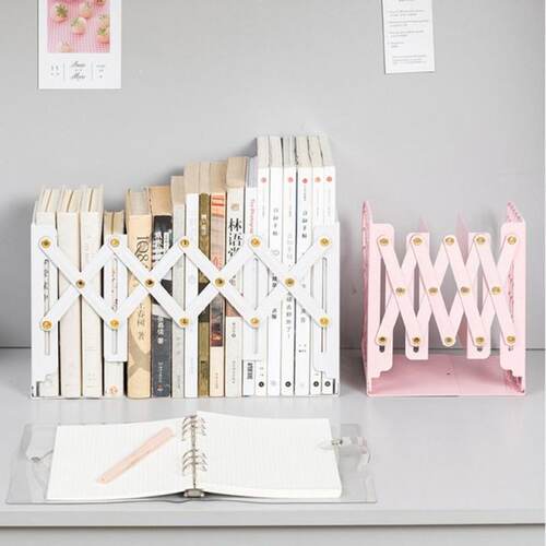 极速Pack of 1 Decorative Adjustable BookeMnds Desk Books Sta