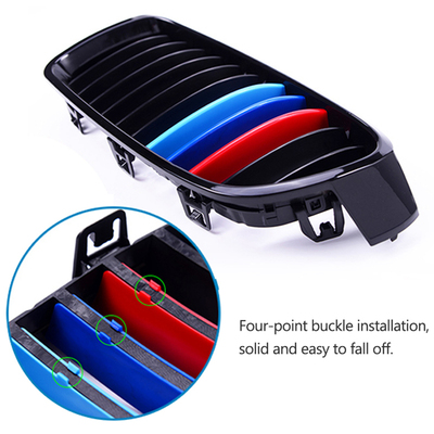 极速Front Grille Tnrim Strips  BMW E46 E90 E60 E39 E36 F30 F