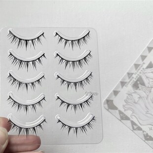 极速萌乱M338+硬梗美式甜心小恶魔麦穗整条三S部曲假睫毛一片式漫