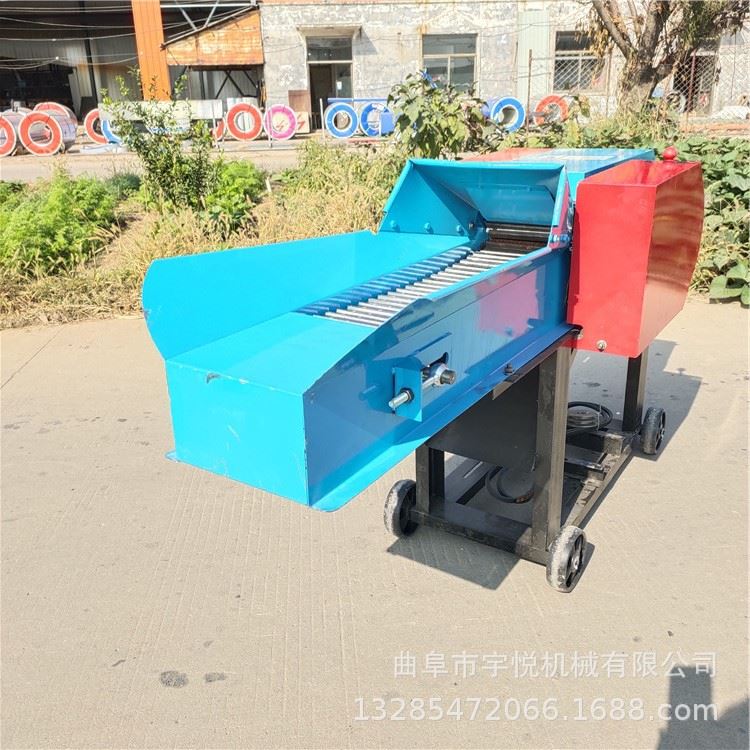 极速厂促电动铡草机 养殖设备乾湿粉I草机 玉米秸秆粉碎机品